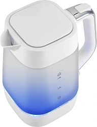 Чайник электрический Vitek VT-WK1058 1.7л. 2200Вт белый корпус: стекло/пластик