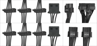 Блок питания Digma ATX 600W DPSU-600W-WH 80+ white (20+4pin) APFC 120mm fan 6xSATA RTL