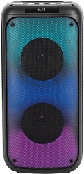 Минисистема Hyundai H-MC1231 черный 40Вт FM USB BT micro SD