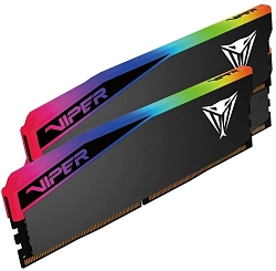 Память DDR5 2x16GB 6000MHz Patriot VEUR532G6028K Viper Elite 5 Ultra RGB RTL Gaming PC5-48000 CL28 DIMM 288-pin 1.4В kit single rank с радиатором Ret