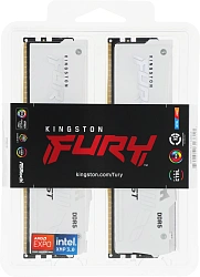Память DDR5 2x16GB 6000MHz Kingston KF560C30BWEAK2-32 Fury Beast RGB RTL Gaming PC5-48000 CL30 DIMM 288-pin 1.4В kit single rank с радиатором Ret