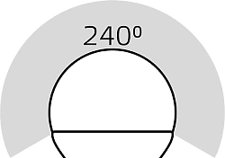 Лампа светодиодная Gauss Elementary 12Вт цок.:E27 шар 220B св.свеч.бел.теп. (упак.:1шт) (53212)