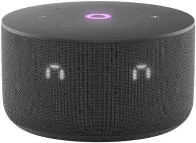 Умная колонка Yandex Станция Мини 3 Алиса черный 12W 1.0 BT/Wi-Fi (YNDX-00027BLK)