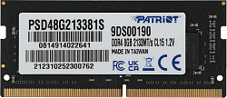 Память DDR4 8Gb 2133MHz Patriot PSD48G213381S Signature RTL PC4-17000 CL15 SO-DIMM 260-pin 1.2В single rank Ret