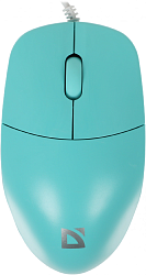 Мышь Defender Azora MB-241 голубой оптическая 1200dpi silent USB 2but (52243)