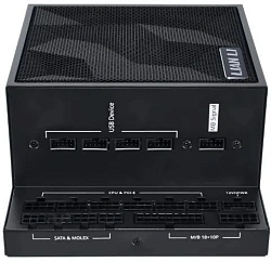 Блок питания Lian-Li ATX 1000W EDGE1000 + HUB Gen.5 80+ gold (20+4pin) APFC 120mm fan 12xSATA Cab Manag RTL