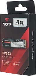 Накопитель SSD Patriot PCIe 5.0 x4 4TB PV593P4TBM28H Viper VP593 M.2 2280