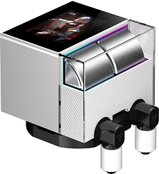 Система водяного охлаждения PcCooler DS360 Display ARGB Soc-AM5/AM4/1200/1700/1851 белый 4-pin 39.8dB Al LCD 310W Ret (DS360-WHNWXY-GL)