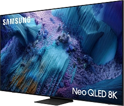 Телевизор QLED Samsung 75" QE75QN990FUXRU Series 9 черненое серебро/серебристый 4K Ultra HD 120Hz DVB-T2 DVB-C DVB-S2 USB WiFi Smart TV
