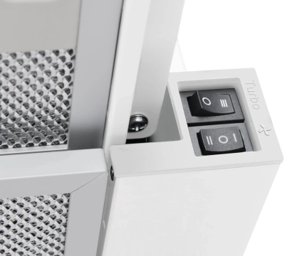 Вытяжка встраиваемая Hansa OTP6233WH белый управление: кнопочное (1 мотор)