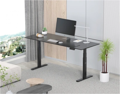 Подстолье Cactus CS-EDLF-BK с электроприводом черный каркас черный 120x71x60см (CS-EDLF-BK)