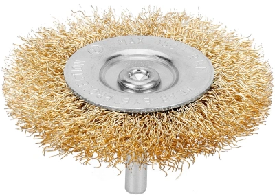 Щетка дисковая Matrix 74448 d=75мм d(посад.)=6мм (дрели)