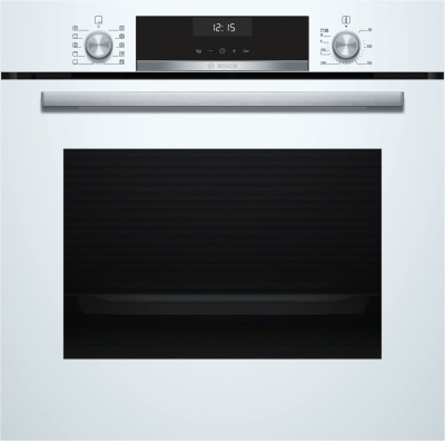 Духовой шкаф Электрический Bosch HBG517EW0R белый