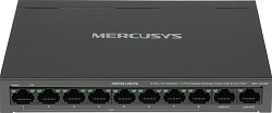 Коммутатор Mercusys MS110CMP (L2) 8x100Мбит/с 2x1Гбит/с 8PoE+ 115W неуправляемый