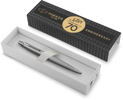 Ручка шариков. Parker Jotter SE 70th Anniversary K162 (2205530) Stainless Steel CT син. черн. подар.кор.