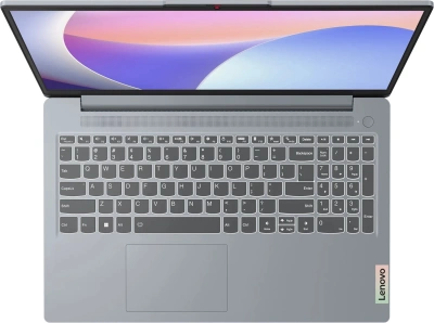 Ноутбук Lenovo IdeaPad Slim 3 15IAH8 Core i5 12450H 16Gb SSD512Gb Intel UHD Graphics 15.6" IPS FHD (1920x1080) FreeDOS grey WiFi BT Cam (83ER00G0RK)
