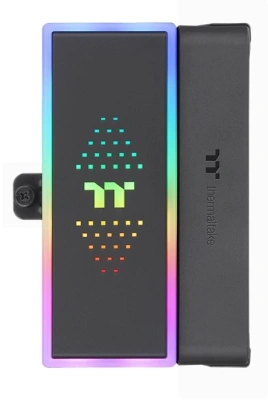 Устройство охлаждения(кулер) Thermaltake Astria 200 ARGB Soc-AM5/AM4/1200/1700/1851 черный 4-pin 26.8dB Al 210W Ret (CL-P119-AL12SW-A)