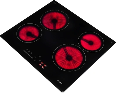 Варочная поверхность Hyundai HHE 6451 BG черный