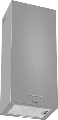 Вытяжка каминная Weissgauff Box 40 PB нержавеющая сталь управление: кнопочное (1 мотор)