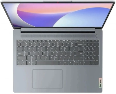 Ноутбук Lenovo IdeaPad Slim 3 15IRU8 Core i3 1315U 8Gb SSD512Gb Intel UHD Graphics 15.6" IPS FHD (1920x1080) без ОС grey WiFi BT Cam (82X700EEUE)