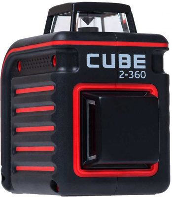 Уровень лазер. Ada Cube 2-360 Ultimate Edition 2кл.лаз. 635нм цв.луч. красный 2луч. (А00450)
