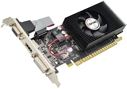 Видеокарта Afox PCI-E 2.0 AF730-2048D3L5 NVIDIA GeForce GT 730 2Gb 64bit GDDR3 900/1333 DVIx1 HDMIx1 CRTx1 HDCP Ret low profile