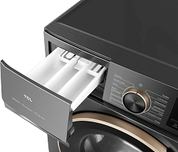 Стиральная машина TCL TWRP-1108W12G2 класс: A+++ загр.фронтальная макс.:8кг серый инвертор