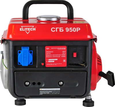 Генератор Elitech СГБ 950Р 0.95кВт