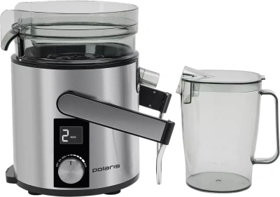 Соковыжималка комбинированная Polaris PEA 1536ADL нержавеющая сталь/черный