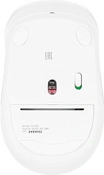 Мышь A4Tech Fstyler FG10S белый/серый оптическая 2000dpi silent беспров. USB для ноутбука 4but (FG10S WHITE)
