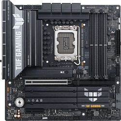 Материнская плата Asus TUF GAMING B860M-PLUS WIFI Soc-1851 Intel B860 4xDDR5 mATX AC`97 8ch(7.1) 2.5Gg RAID+HDMI+DP