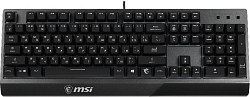 Клавиатура MSI Vigor GK30 RU черный USB for gamer LED (S11-04RU236-CLA)