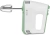 Миксер ручной Vitek VT-1405 400Вт белый/салатовый