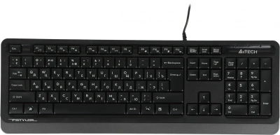 Клавиатура + мышь A4Tech Fstyler F1010 клав:черный/серый мышь:черный/серый USB Multimedia (F1010 GREY)
