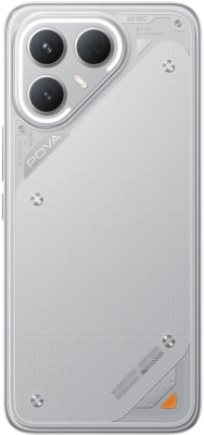 Смартфон Tecno POVA 7 Pro 5G 256Gb 12Gb серый моноблок 3G 4G 6.8" 1080x2460 Android 14 50Mpix 802.11 a/b/g/n/ac NFC GPS GSM900/1800 Protect