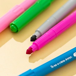 Фломастеры Deli EC161-24 Color Kids круг. конический пиш. наконечник Вентилируемый 24цв. пакет с европодвесом