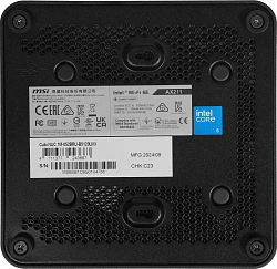 Неттоп MSI Cubi NUC 1M-052BRU Core 5 120U (1.4) Graphics CR без ОС 2xGbitEth WiFi BT 120W черный (936-B0B111-080)