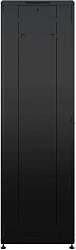 Шкаф коммутационный NTSS Премиум (NTSS-R42U6060GS-BL) напольный 42U 600x600мм пер.дв.стекл металл 900кг черный 510мм 86кг 1987мм IP20 сталь