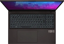 Ноутбук Osio CyberLine C160i-004 Core i7 12650H 16Gb SSD512Gb NVIDIA GeForce RTX4060 8Gb 16" IPS WUXGA (1920x1200) без ОС brown WiFi BT Cam 3410mAh