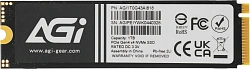 Накопитель SSD AGi PCIe 4.0 x4 1TB AGI1T0G43AI818-CB M.2 2280