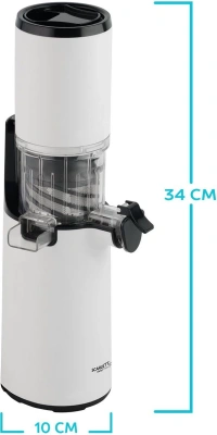 Соковыжималка шнековая Scarlett DailyPress SC-JE50S59 130Вт рез.сок.:600мл. белый