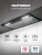 Вытяжка встраиваемая Lex Hyper 600 Inverter BL черный управление: кнопочное (1 мотор)