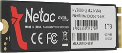 Накопитель SSD Netac PCIe 3.0 x4 1TB NT01NV3000Q-1T0-E4X M.2 2280