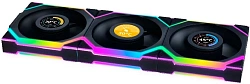 Вентилятор для корпуса Lian-Li Uni Fan SL Wireless 120 LCD ARGB 120х124.5x28 черный 4-pin 29.5дБ (упак.:3шт) (G99.12SLLCD1W3B.R0) Ret