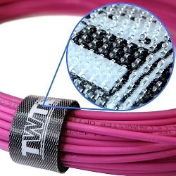 Хомут-липучка Lanmaster TWT-VCS5M-BK 5000x10мм (упак:1шт) полиамид черный