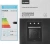 Духовой шкаф Электрический Hyundai HEO 45311 BG черный