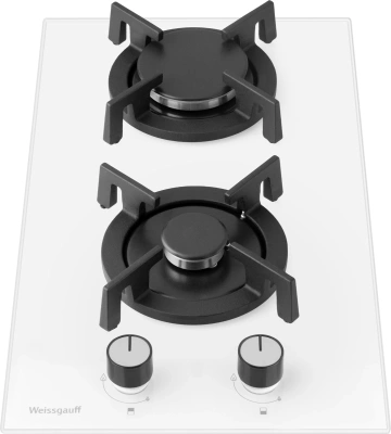 Газовая варочная поверхность Weissgauff HGG 320 WGRV белый
