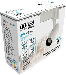 Светильник Gauss TR077 4000K цв.св.:белый нейтральный белый