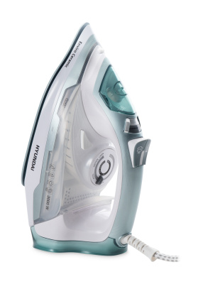 Утюг Hyundai H-SI01223 3000Вт белый/изумрудный