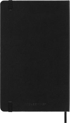 Еженедельник Moleskine ACADEMIC WKNT Large 130х210мм датир.18мес 208стр. черный